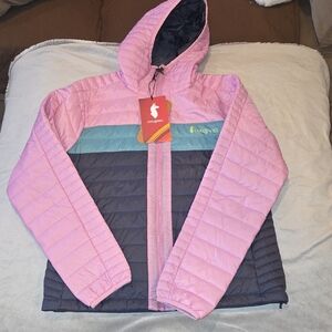 Cotopaxi Pink and Blue Women's Jacket
